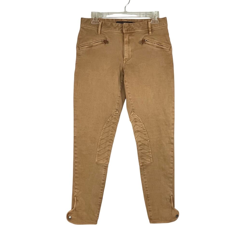 Ralph Lauren Sport Riding Pants Jodhpurs Sz 28 Womens Equestrian Breeches Tan